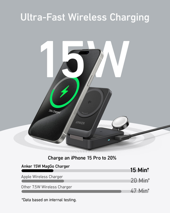 Anker Qi2 MagGo Wireless Charger - Black_4
