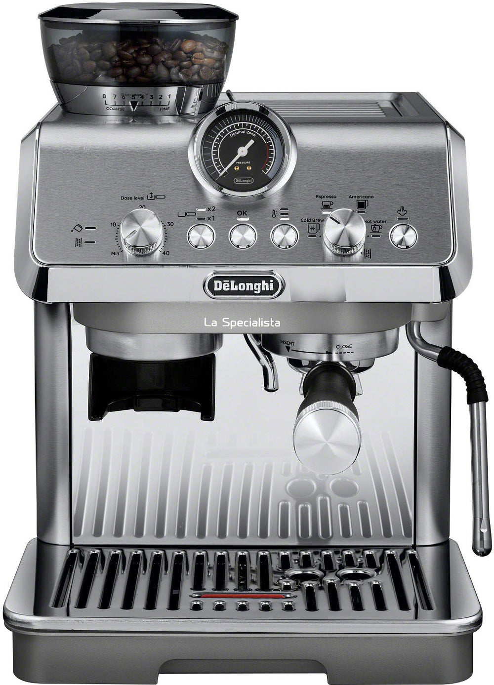 De'Longhi - La Specialista Arte Evo Espresso Machine with Cold Brew - Stainless Steel_1