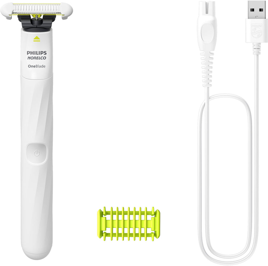 Philips Norelco OneBlade Intimate Pubic Groomer - White_0