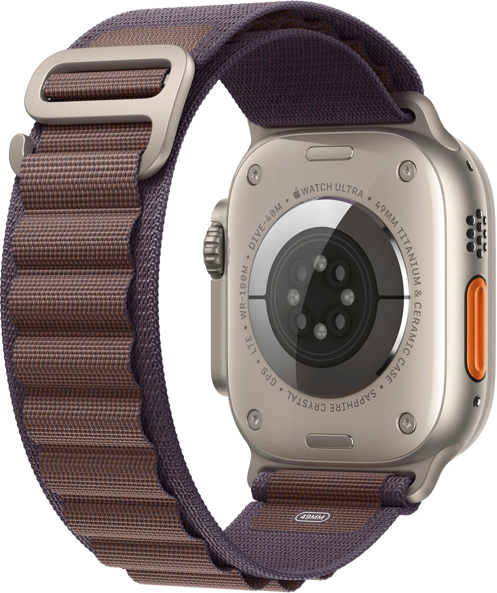 Apple Watch Ultra 2 GPS + Cellular 49mm Titanium Case with Indigo Alpine Loop  (Small) - Titanium_1