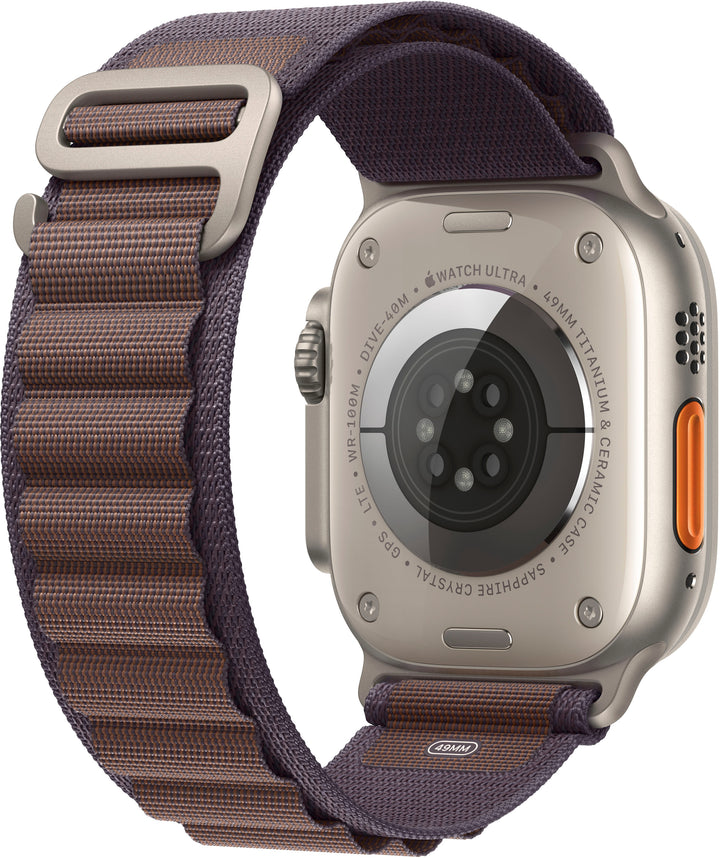 Apple Watch Ultra 2 GPS + Cellular 49mm Titanium Case with Indigo Alpine Loop  (Large) - Titanium (Verizon)_1