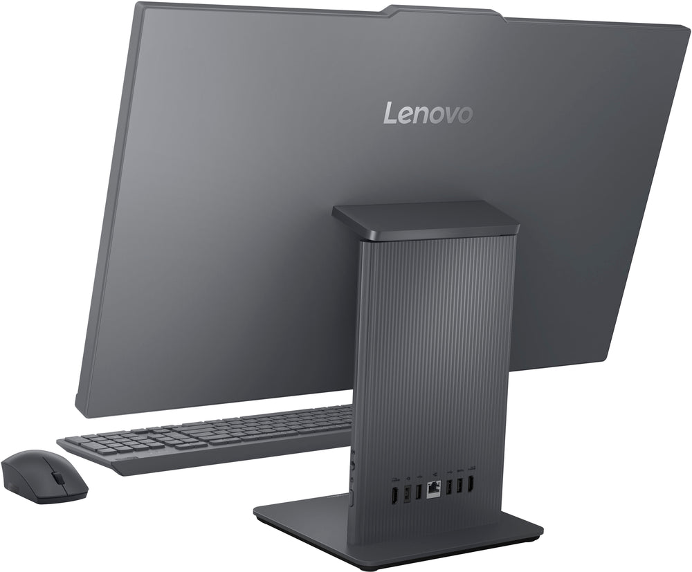 Lenovo - IdeaCentre AIO 27" FHD IPS LCD Touch-Screen All-In-One - AMD Ryzen 5 7535HS - 8GB Memory - 512GB SSD - Gray_1