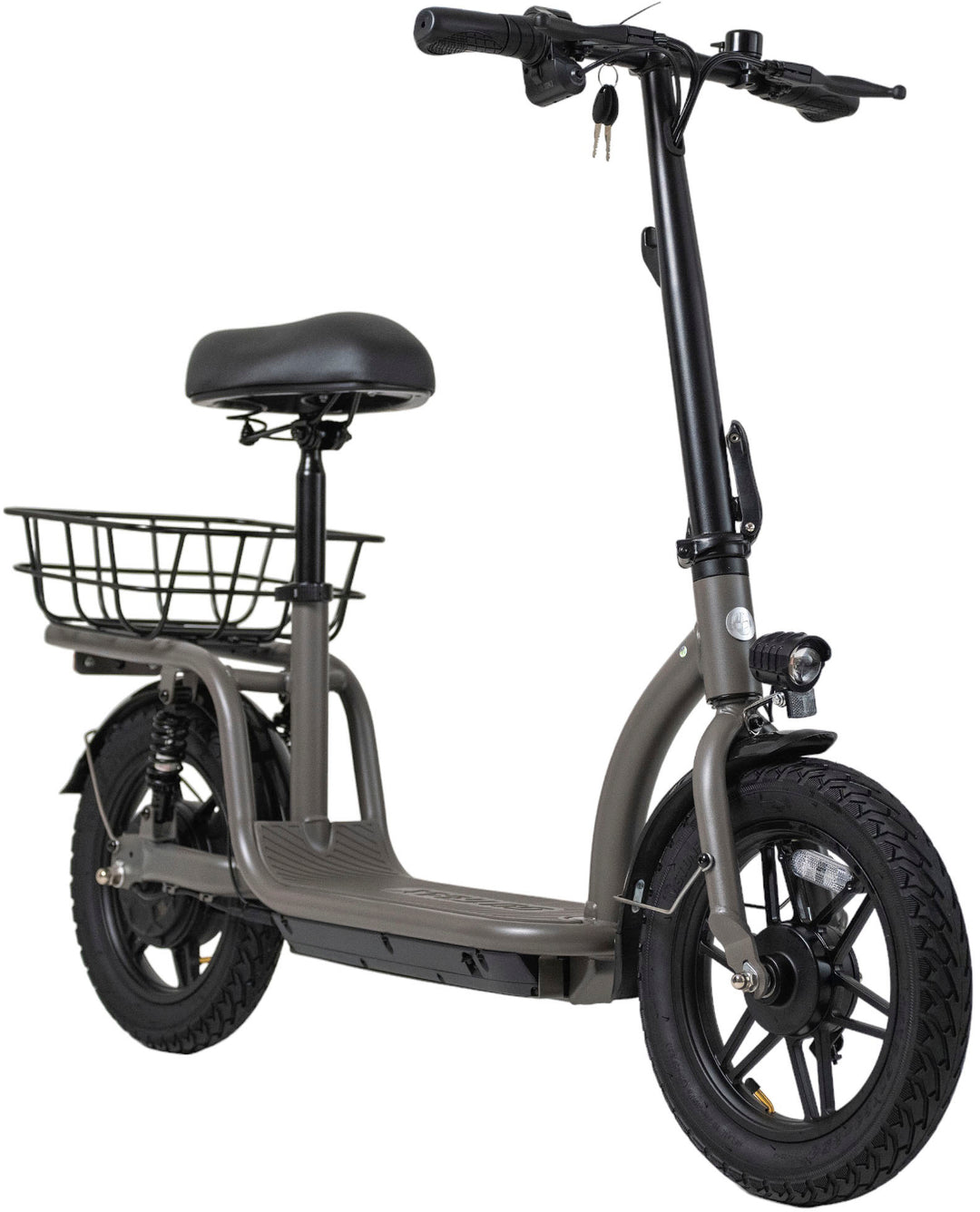 GoTrax - FLEX VOYAGER Electric Scooter w/15mi Operating Range & 15.5mph Max Speed - Gray_8