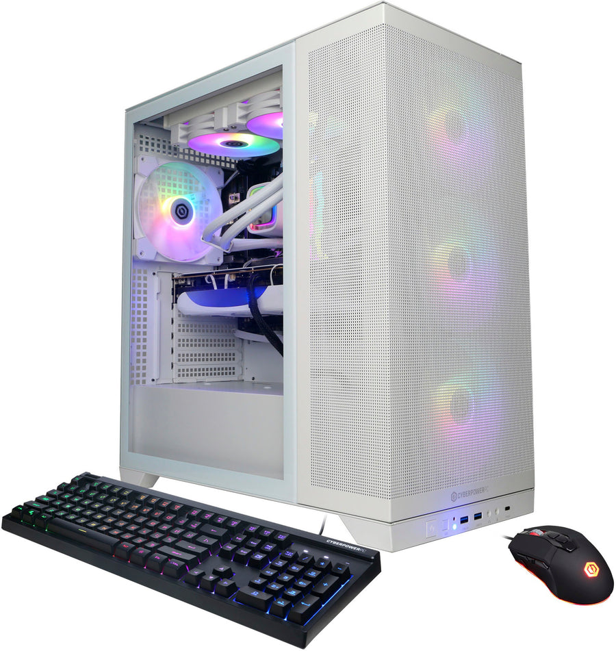 CyberPowerPC - Gamer Supreme Gaming Desktop - AMD Ryzen 9 7900X - 32GB Memory - NVIDIA GeForce RTX 4080 SUPER 16GB - 2TB SSD - White_0