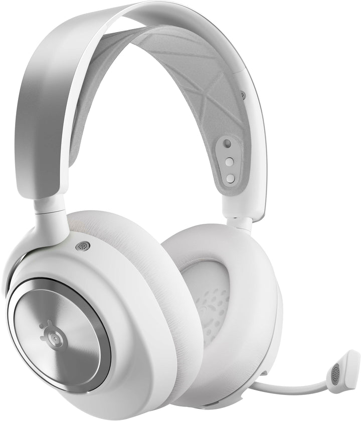 SteelSeries - Arctis Nova Pro Wireless Multi Gaming Headset for PC, PS5, PS4, Switch - White_1