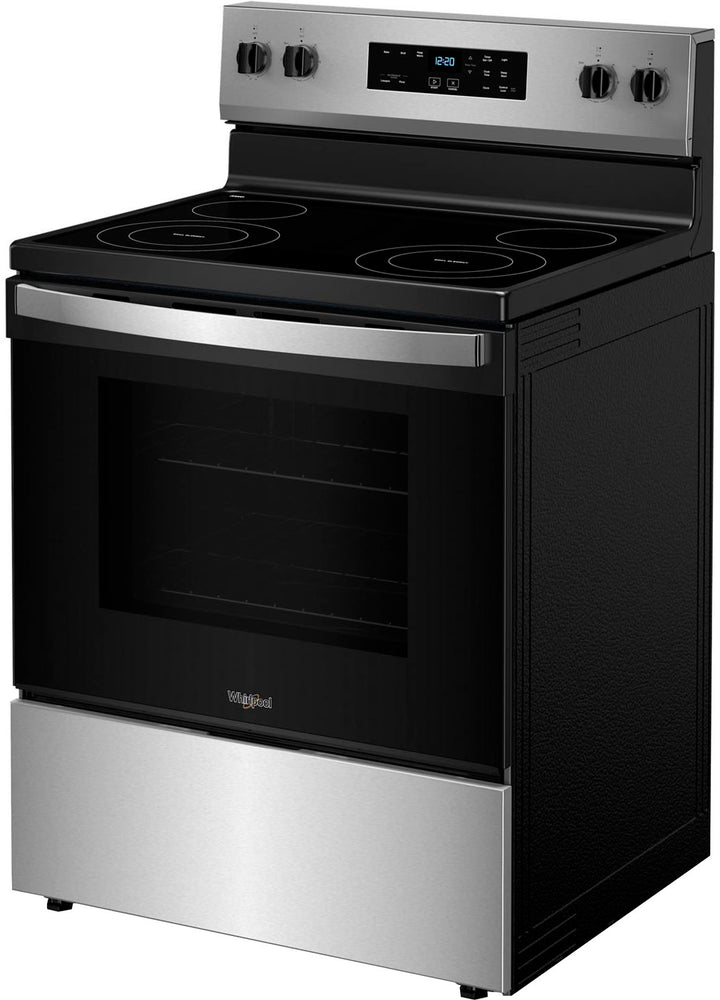 Whirlpool - 5.3 Cu. Ft. Freestanding Electric Range with Cooktop Flexibility - Stainless Steel_2