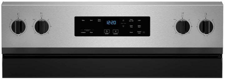 Whirlpool - 5.3 Cu. Ft. Freestanding Electric Range with Cooktop Flexibility - Stainless Steel_1