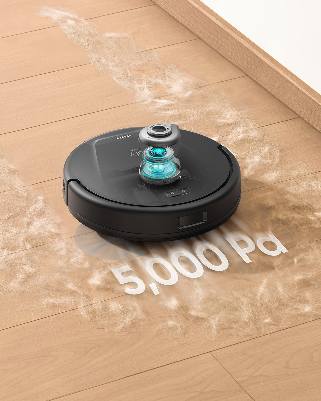 eufy Clean - L60 Hybrid Robot Vacuum with Self Empty Station and Auto Hair Removal - Black_3
