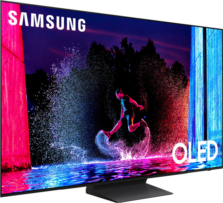 Samsung - 55" Class S90D Series OLED 4K Smart Tizen TV_1
