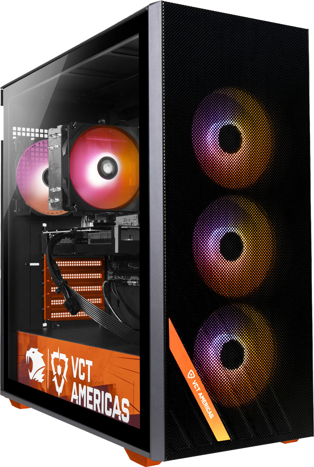 iBUYPOWER Scale Gaming Desktop VALORANT VCTA - AMD Ryzen 7 7700 - 32GB Memory - NVIDIA GeForce RTX 4060 Ti 8GB - 1TB SSD - Black_4