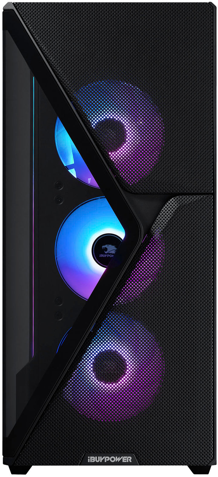 iBUYPOWER SlateMesh Gaming Desktop - AMD Ryzen 7 7700- 32GB Memory - AMD Radeon RX 7700XT 12GB- 1TB NVMe SSD - Black_3
