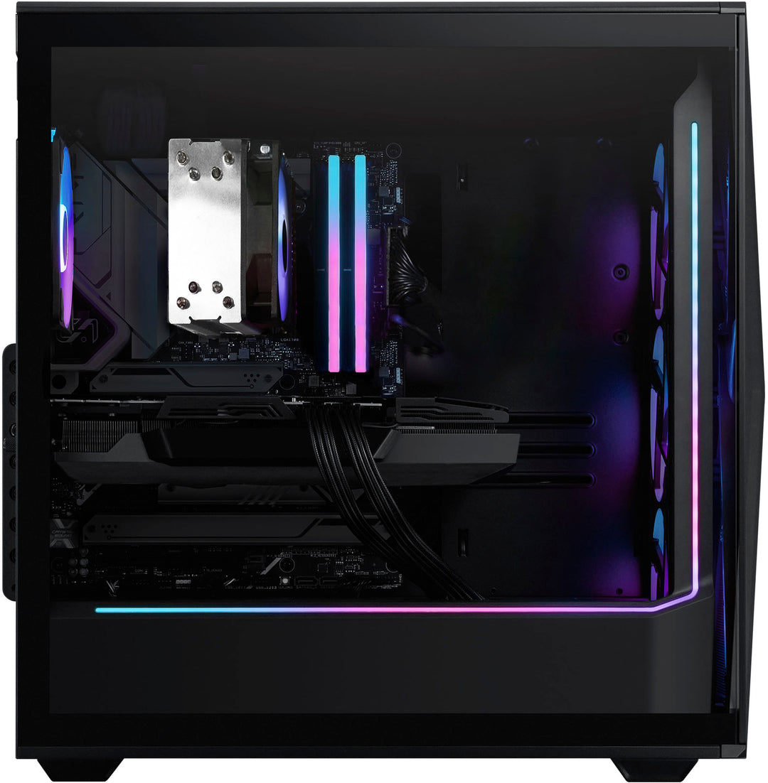 iBUYPOWER SlateMesh Gaming Desktop - AMD Ryzen 7 7700- 32GB Memory - AMD Radeon RX 7700XT 12GB- 1TB NVMe SSD - Black_4