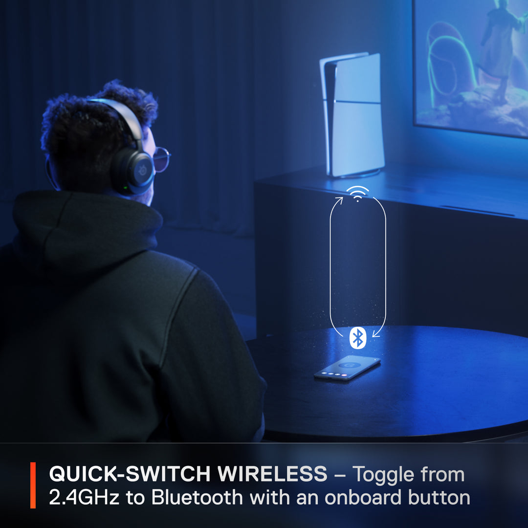 SteelSeries - Arctis Nova 5 Wireless Gaming Headset for PC - Black_11