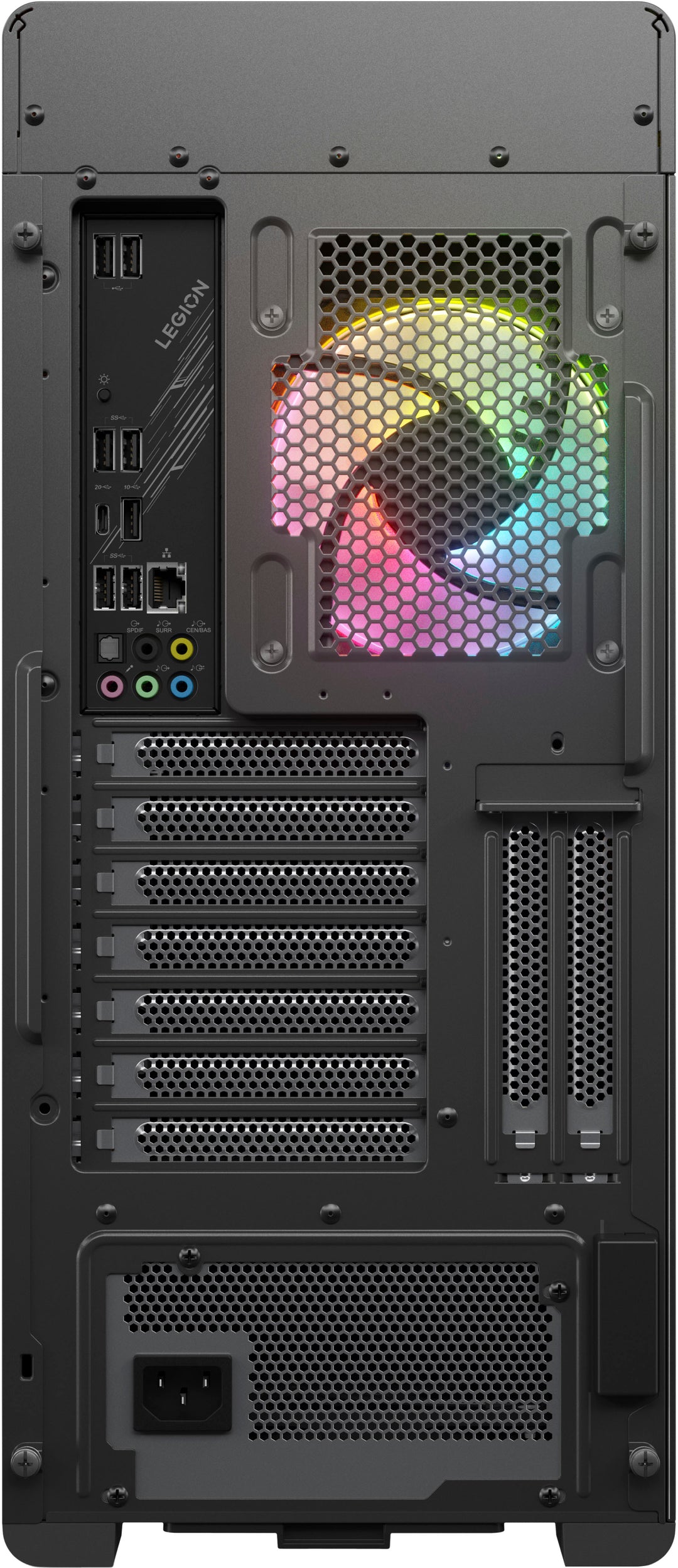 Lenovo - Legion Tower 7i Gaming Desktop - Intel Core i9 14900KKF - 32GB Memory - NVIDIA GeForce RTX 4080 SUPER - 1TB SSD - Storm Grey_3