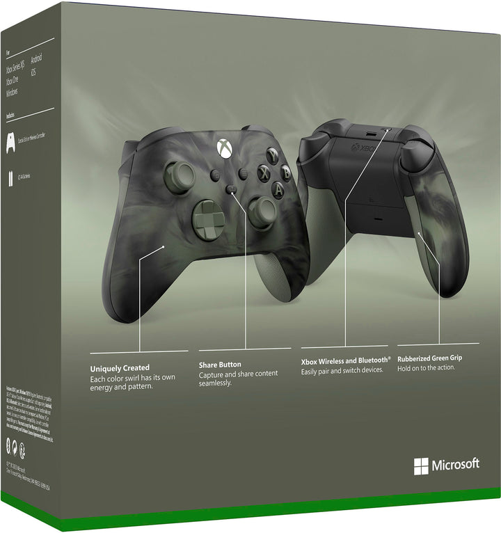 Microsoft - Xbox Wireless Controller for Xbox Series X, Xbox Series S, Xbox One, Windows Devices - Nocturnal Vapor Special Edition_6
