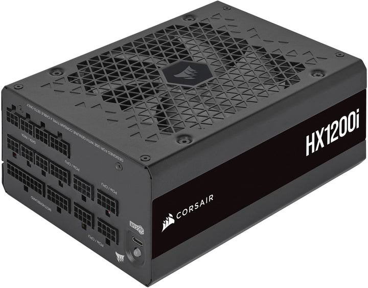 CORSAIR - HXi Series HX1200i 80 PLUS Platinum Cybenetics Platinum Fully Modular ATX Power Supply - Black_0