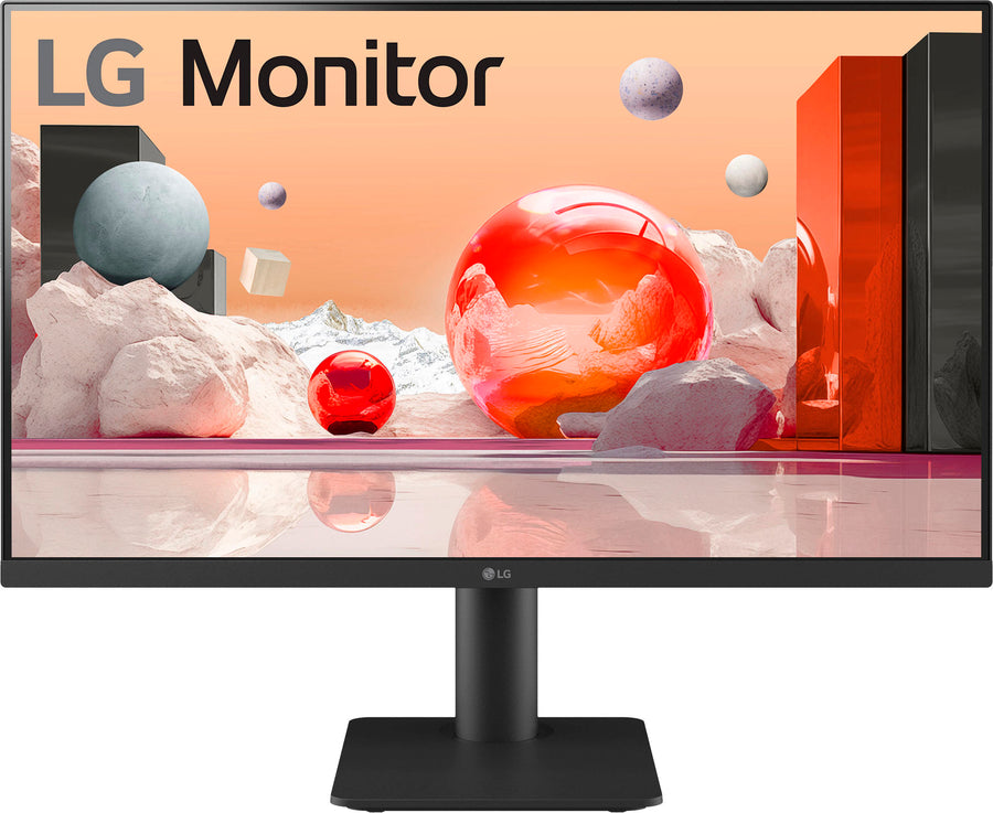 LG - 27" LED FHD 100Hz Monitor - Black_0