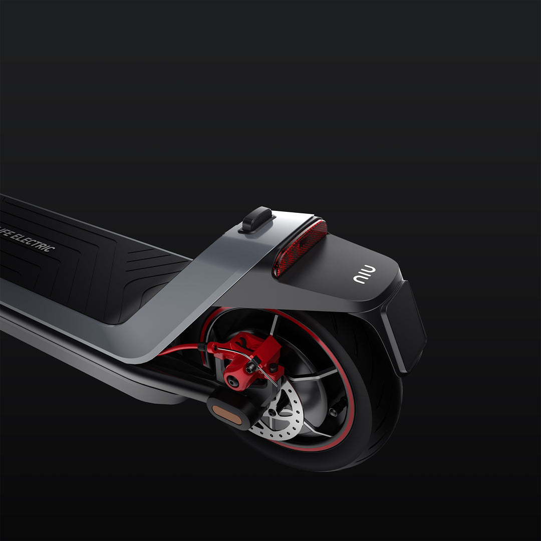 NIU - KQi 300X Foldable Electric Kick Scooter W/ 37 mi Max Range & 23.7 mph Max Speed - Space Grey_17