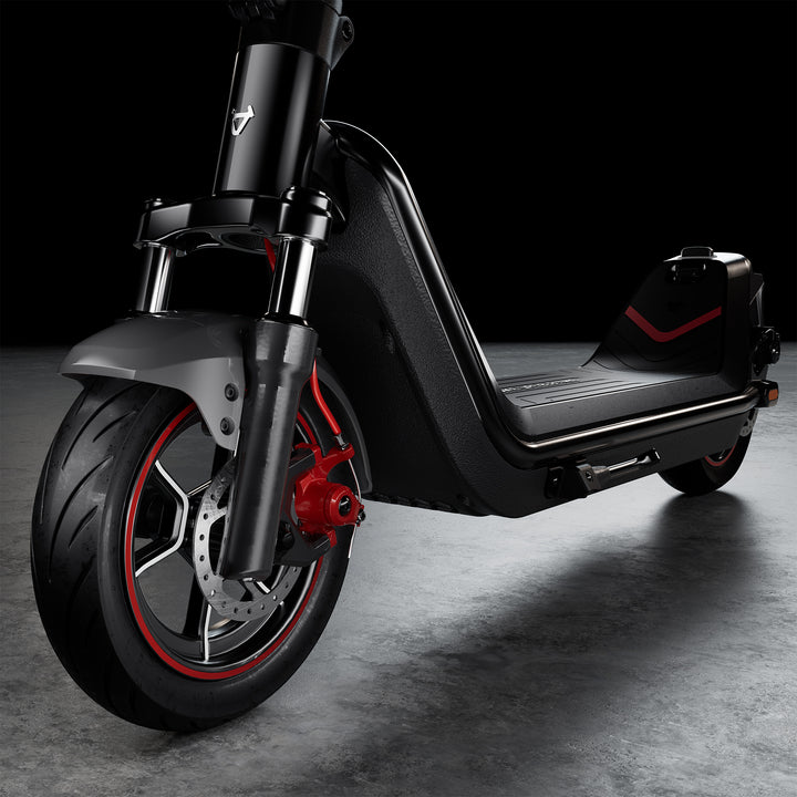 NIU - KQi 300X Foldable Electric Kick Scooter W/ 37 mi Max Range & 23.7 mph Max Speed - Space Grey_18