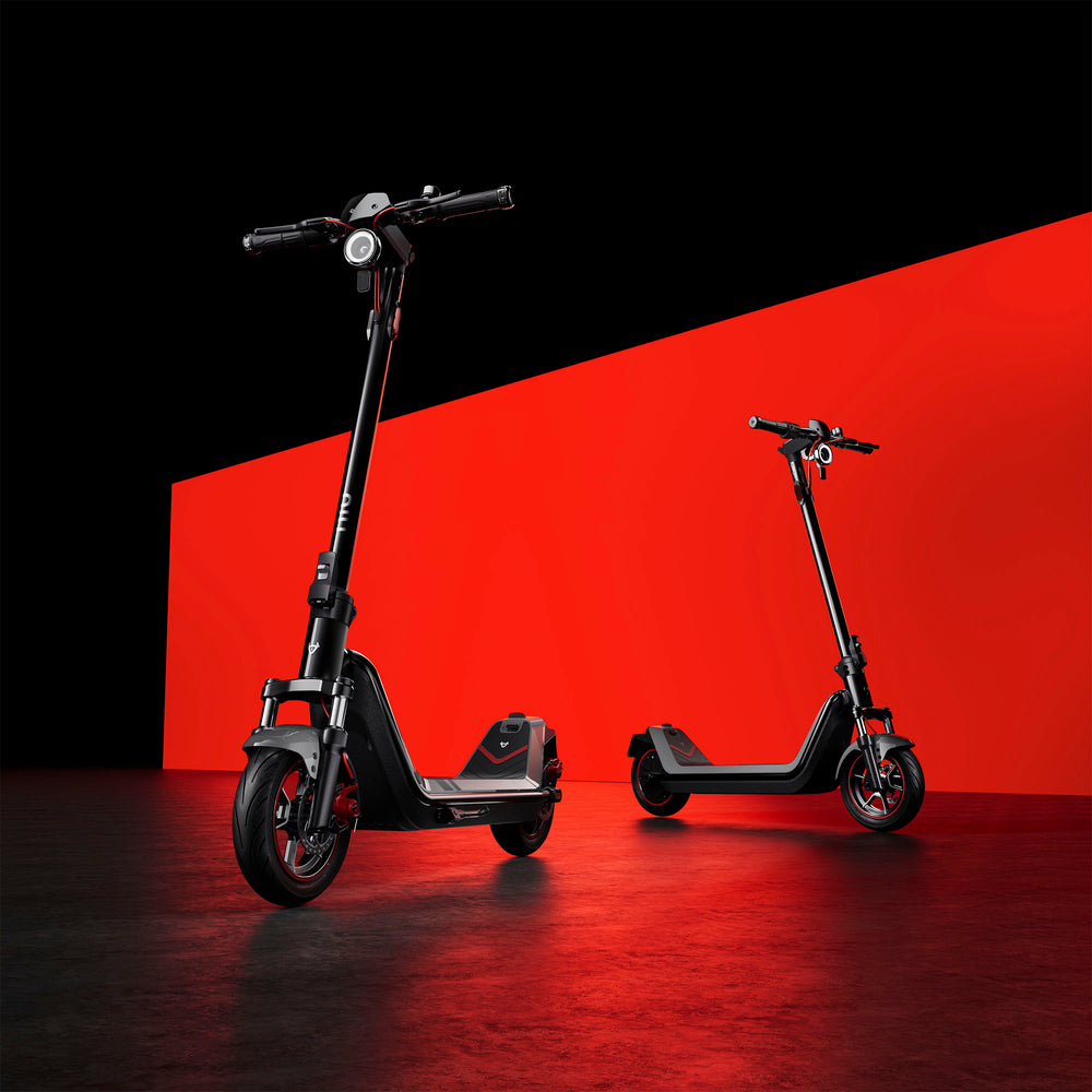 NIU - KQi 300X Foldable Electric Kick Scooter W/ 37 mi Max Range & 23.7 mph Max Speed - Space Grey_1