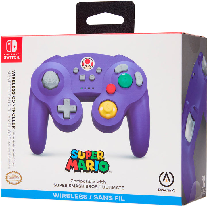 PowerA - GameCube Style Wireless Controller for Nintendo Switch - Toad_6