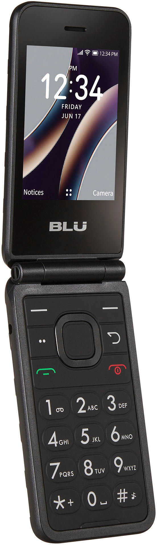 Tracfone - BLU Flex 8GB Prepaid - Black_4