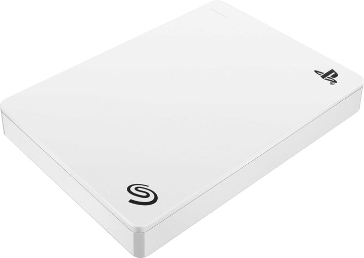 Seagate - Game Drive for PlayStation Consoles 4TB External USB 3.0 Portable Hard Drive - White_2