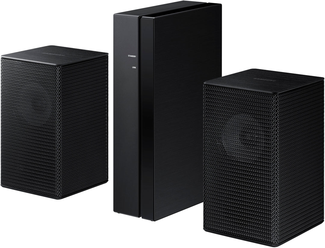 Samsung - Q series 7.1.2ch Wireless Dolby ATMOS Soundbar + Rear Speakers w/ Q Symphony - Black_4