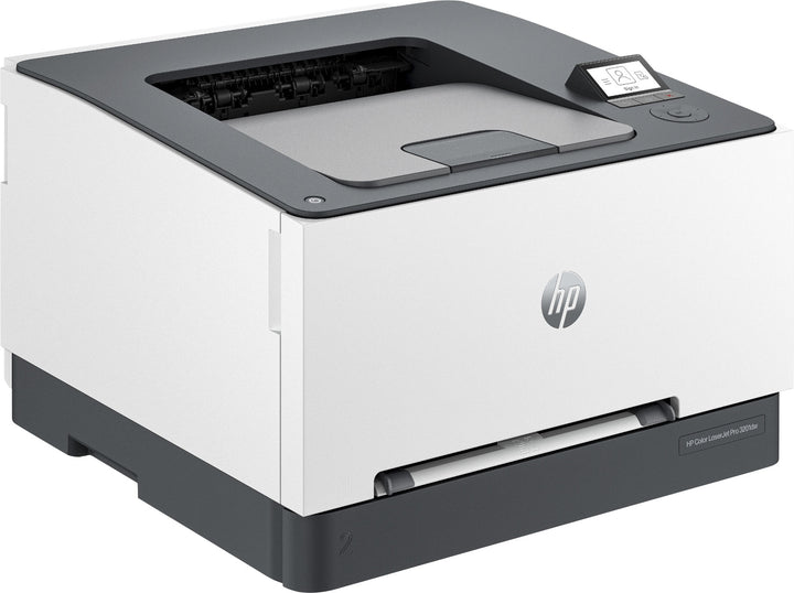 HP - LaserJet Pro 3201dw Wireless Color Laser Printer - White & Slate_14