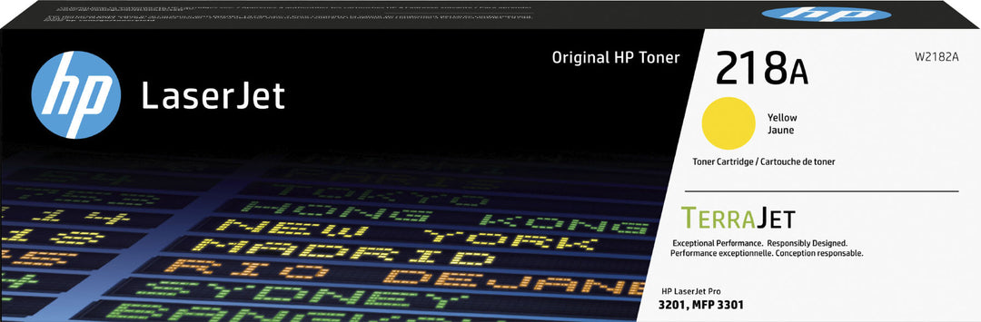 HP - 218A Standard Capacity Toner Cartridge - Yellow_0