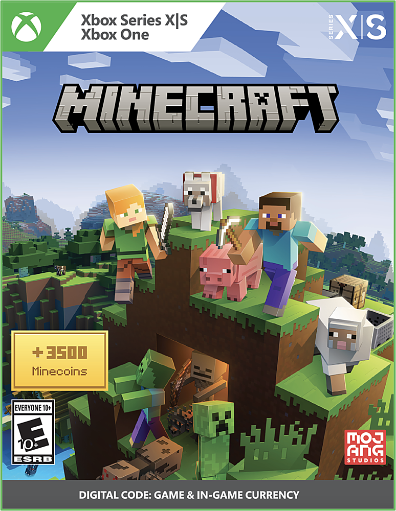 Minecraft with 3500 Minecoins - Code in Box - Xbox Series X, Xbox Series S, Xbox One_0