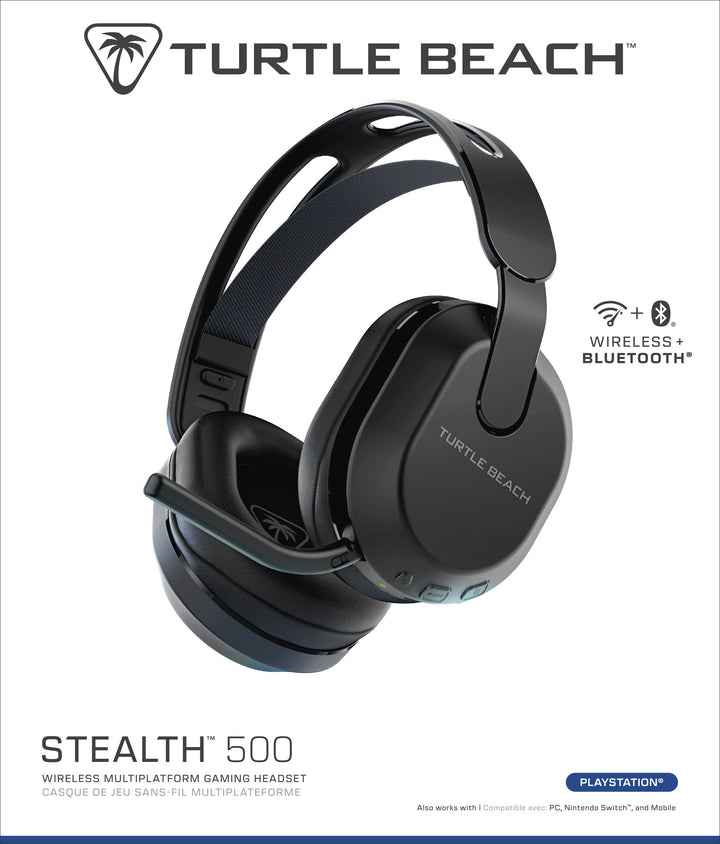 Turtle Beach Stealth 500 Wireless Gaming Headset for PS5, PS4, PC, Nintendo Switch, & Mobile – 40-Hr Battery - Black_10