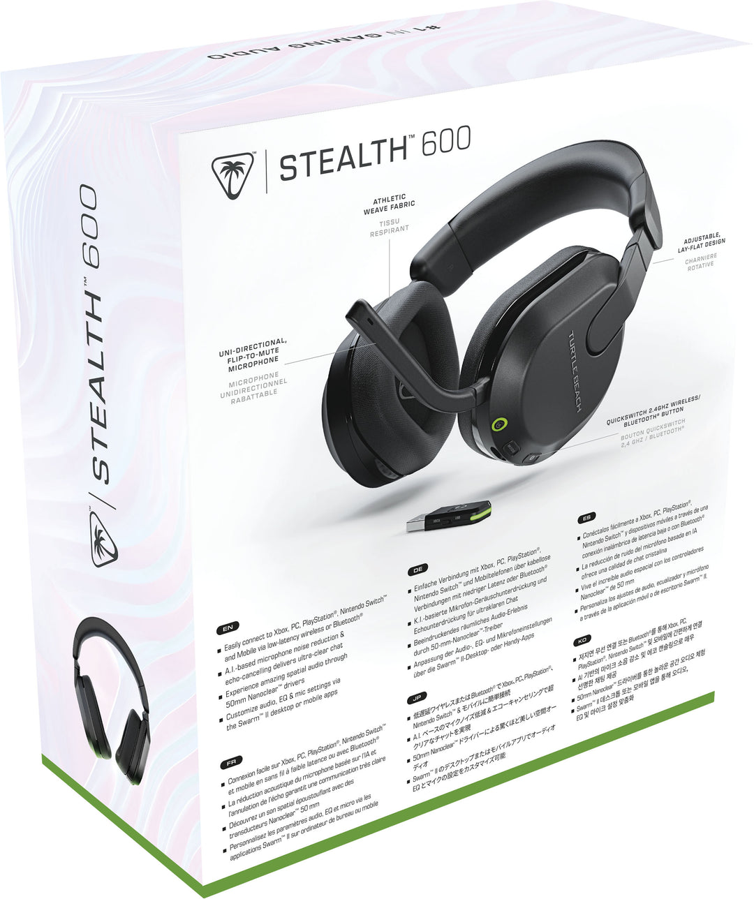 Turtle Beach Stealth 600 Wireless Gaming Headset for Xbox Series X|S, PC, PS5, PS4, Nintendo Switch with 80-Hr Battery - Black_12