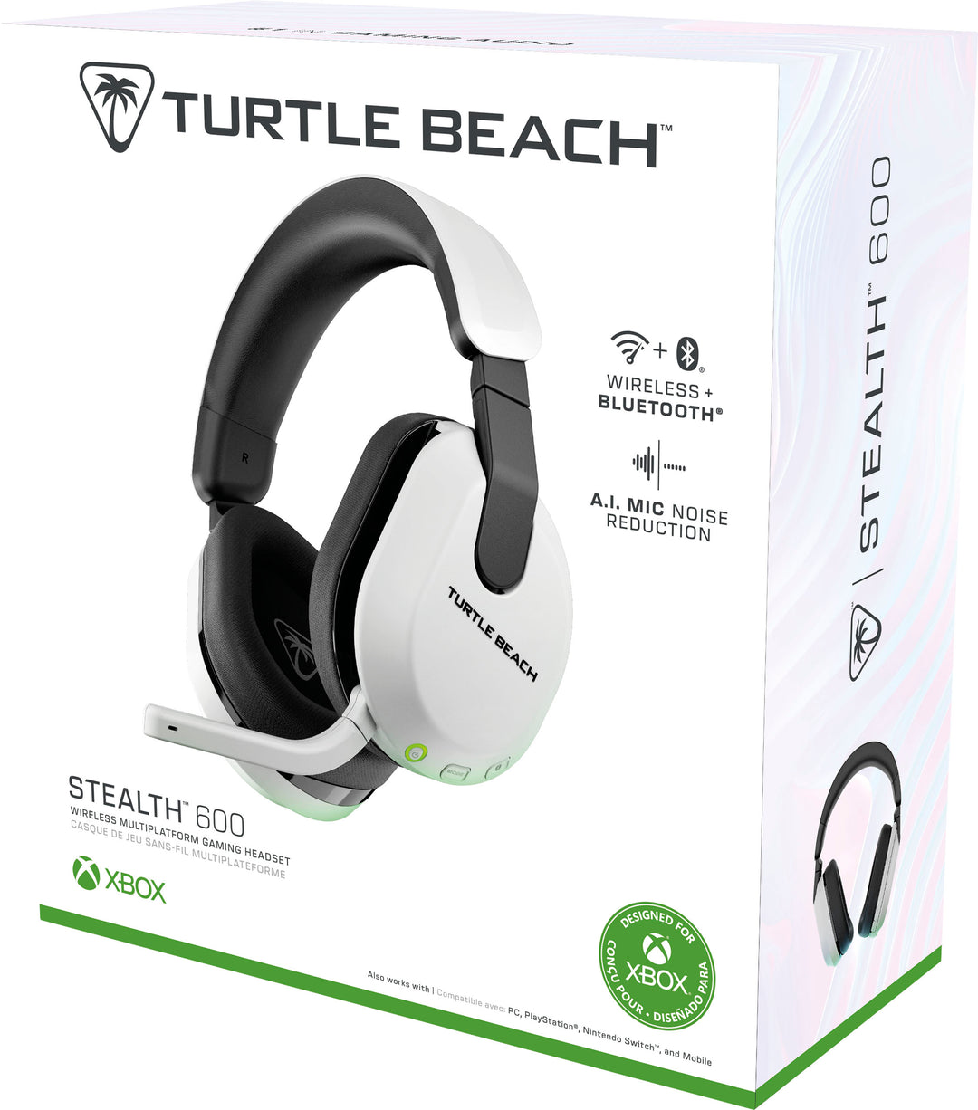 Turtle Beach Stealth 600 Wireless Gaming Headset for Xbox Series X|S, PC, PS5, PS4, Nintendo Switch with 80-Hr Battery - White_11
