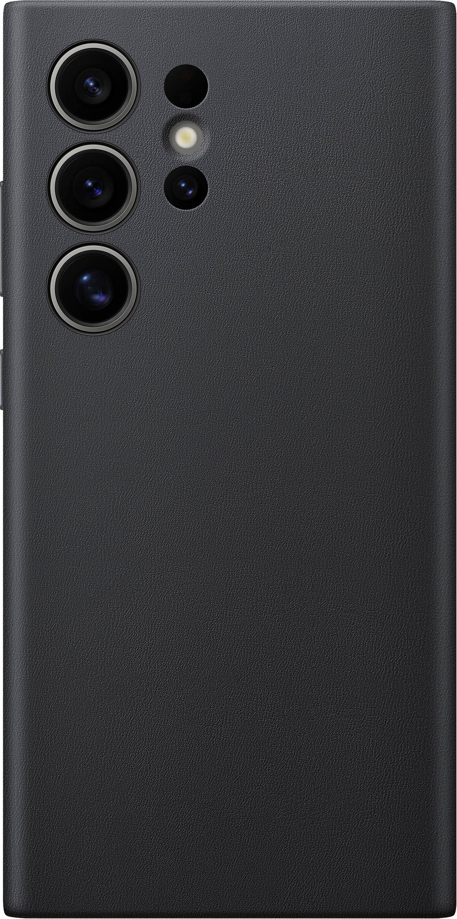 Samsung - Galaxy S24 Ultra Vegan Leather Case - Black_0
