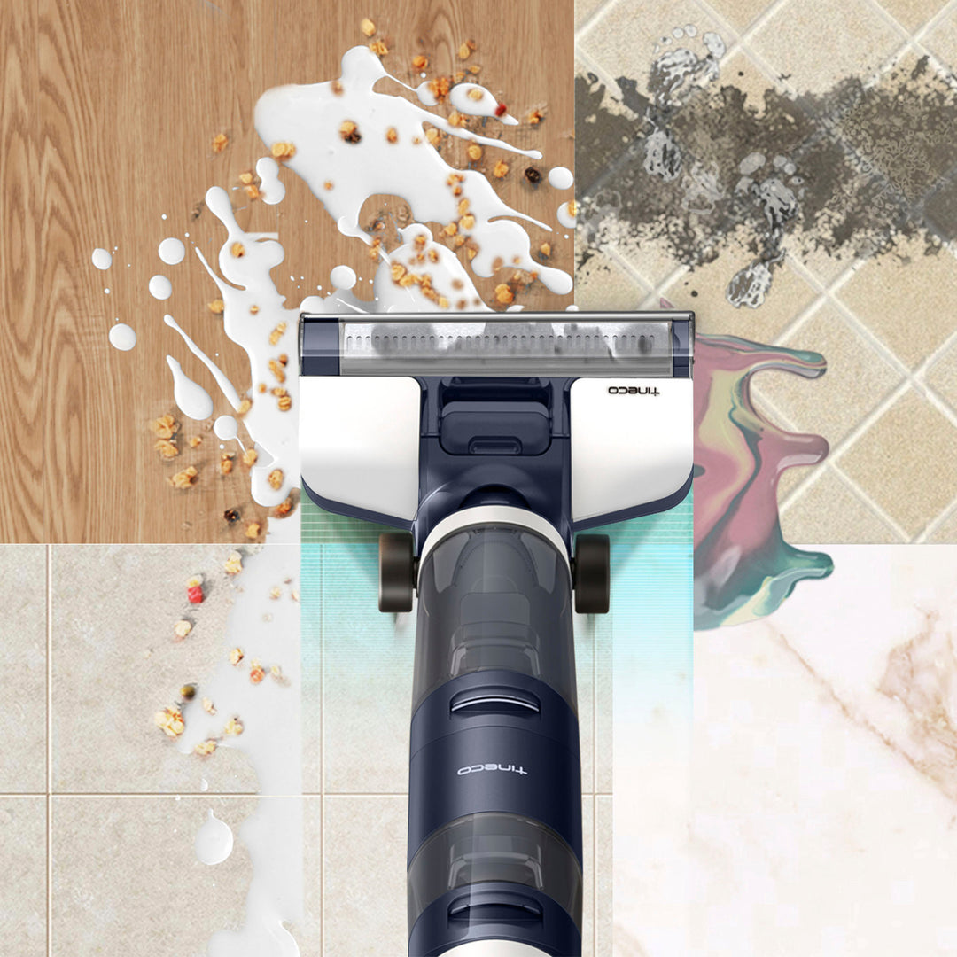 Tineco - Floor One S3 Extreme – 3 in 1 Mop, Vacuum & Self Cleaning Smart Floor Washer with iLoop Smart Sensor - Blue_2