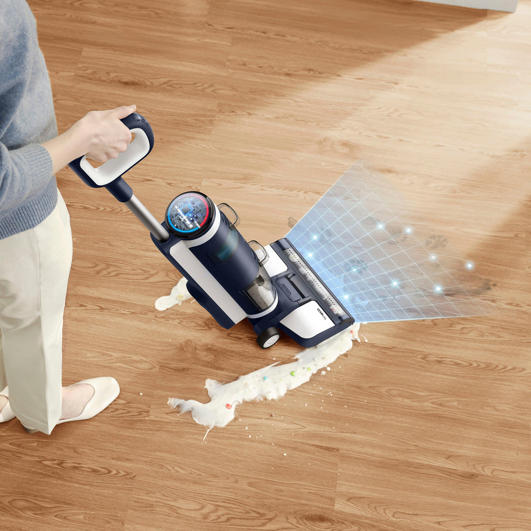 Tineco - Floor One S3 Extreme – 3 in 1 Mop, Vacuum & Self Cleaning Smart Floor Washer with iLoop Smart Sensor - Blue_4