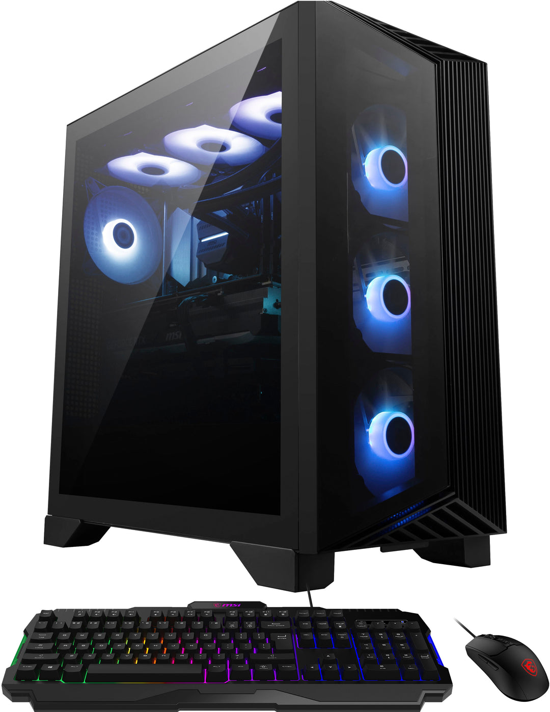 MSI - Aegis R2 Gaming Desktop - Intel Core i7-14700F - 32GB Memory - NVIDIA GeForce RTX 4070 TI Super- 1TB SSD - Black - Black_0