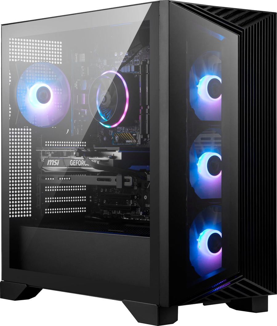 MSI - Aegis Z2 Gaming Desktop - AMD R7-7700 - 16GB Memory - NVIDIA GeForce RTX 4070 Super - 1TB SSD - Black - Black_0