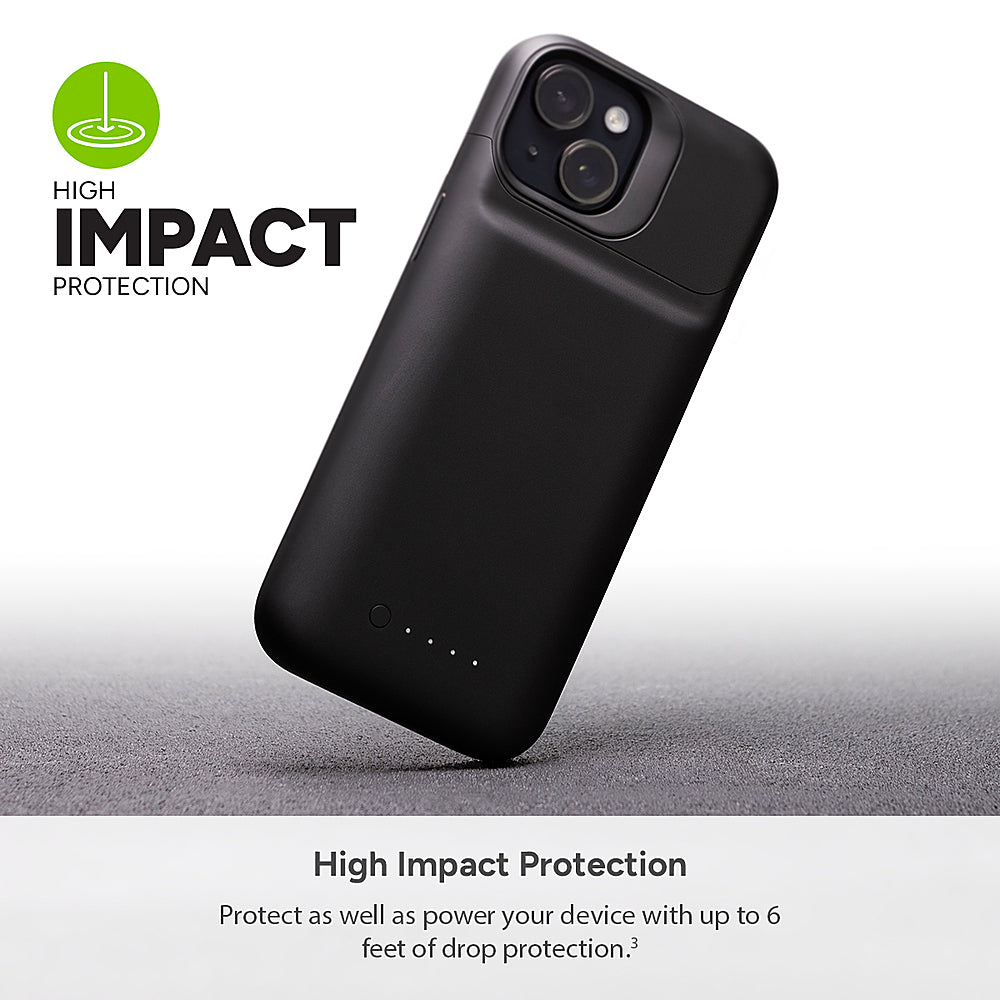 mophie Juice Pack iPhone 15 - Black_1