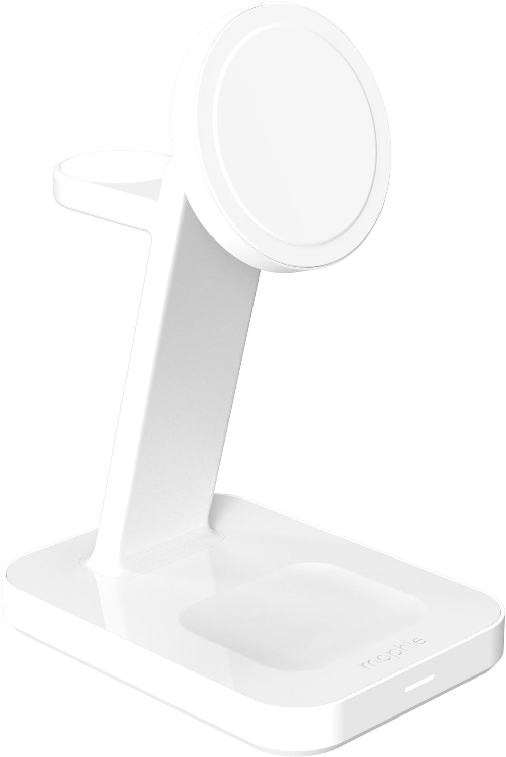 mophie - Universal 3 in 1 Qi2 charging stand White - White_1