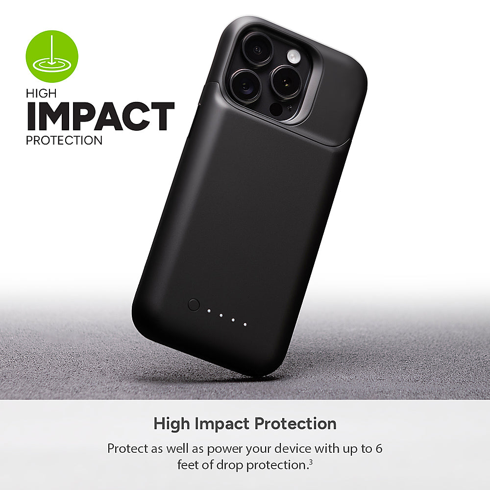 mophie Juice Pack iPhone 15 Pro - Black_1