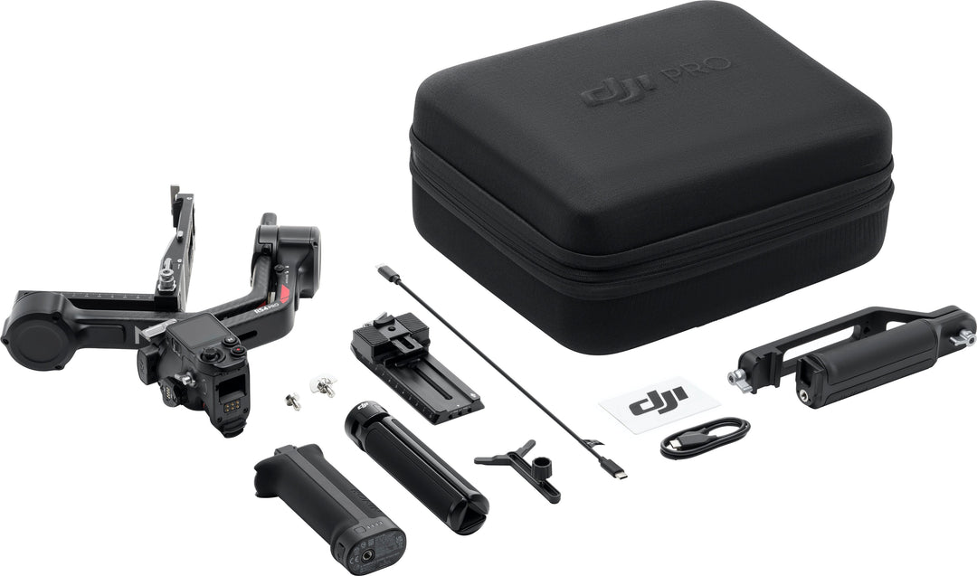 DJI - RS 4 Pro 3-Axis Gimbal Stabilizer for Cameras - Black_4