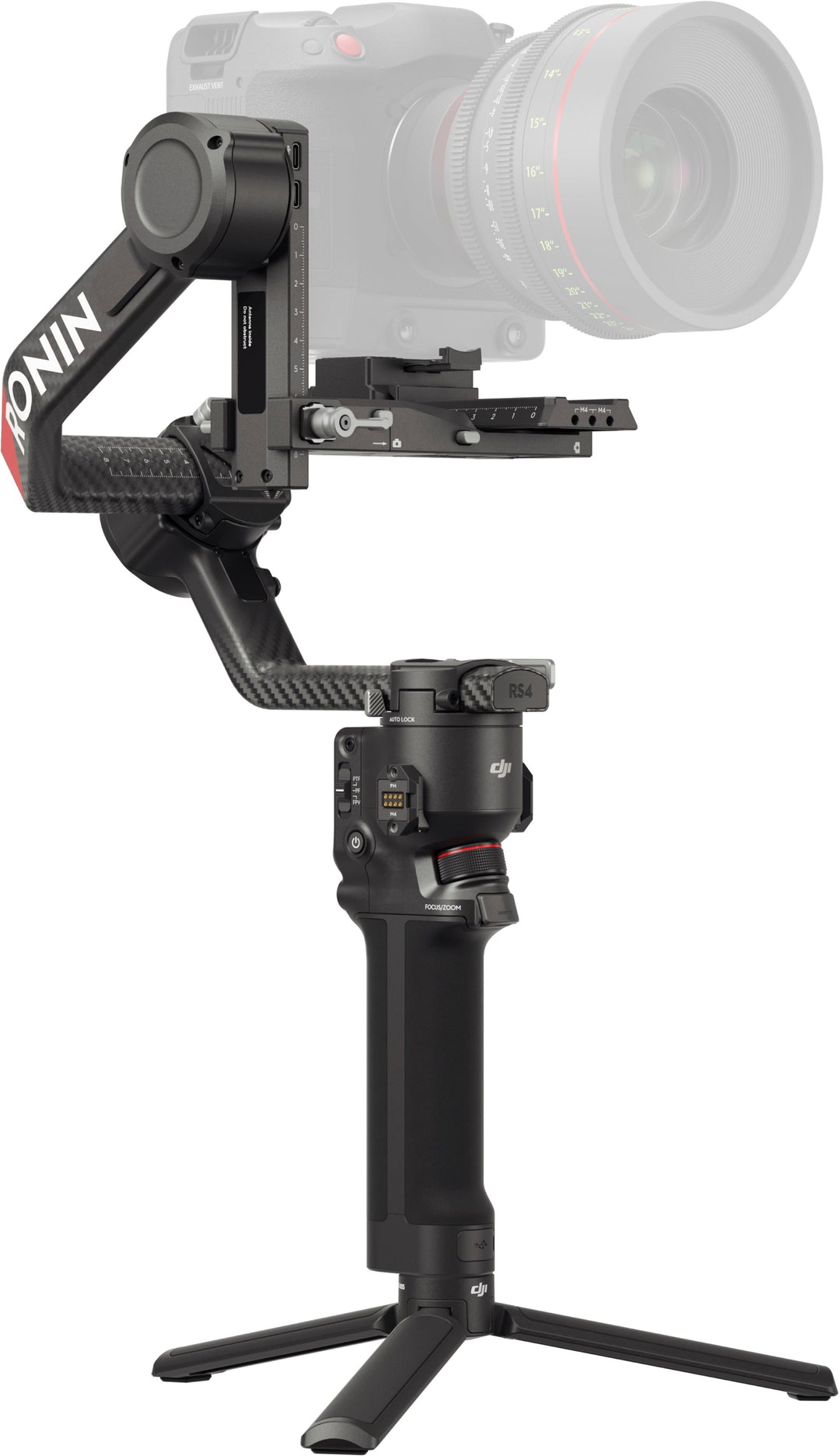 DJI - RS 4 Pro Combo 3-Axis Gimbal Stabilizer for Cameras - Black_5