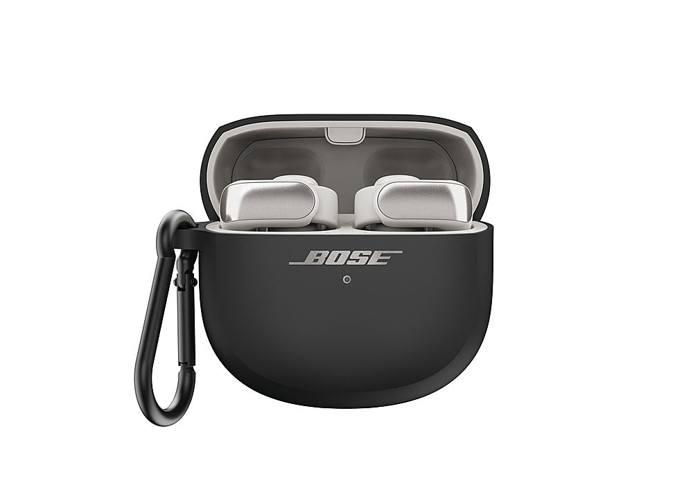 Bose - Wireless Charging Case Cover for Ultra Open Earbuds - Black_1