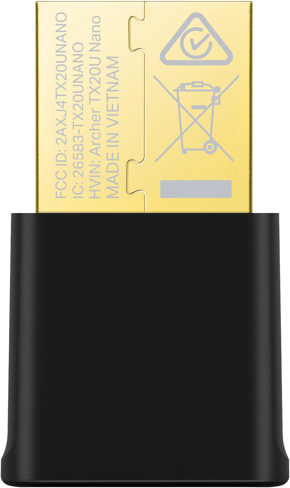 TP-Link - AX1800 Nano Wi-Fi 6 Wireless USB Adapter - Black_8