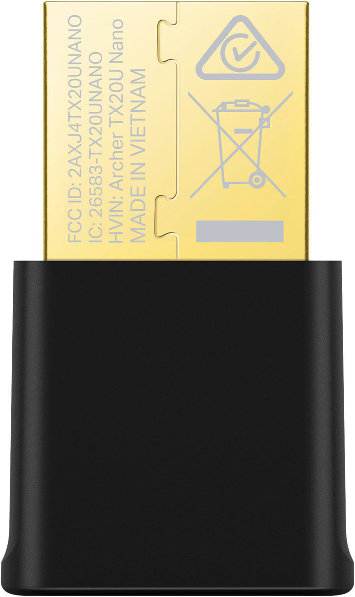 TP-Link - AX1800 Nano Wi-Fi 6 Wireless USB Adapter - Black_8