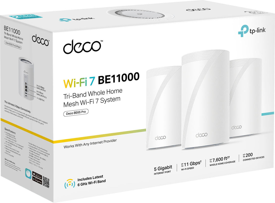 TP-Link - BE11000 Multi-Gig Whole Home Mesh Wi-Fi 7 System (3-Pack) - White_6