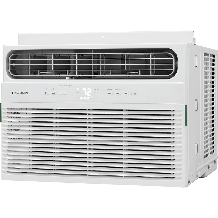 Frigidaire - 12,000 BTU Smart Window Air Conditioner with Wi-Fi and Remote in White - White_0