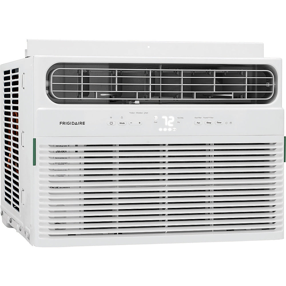 Frigidaire - 12,000 BTU Smart Window Air Conditioner with Wi-Fi and Remote in White - White_1